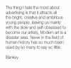 Graffiti : Banksy